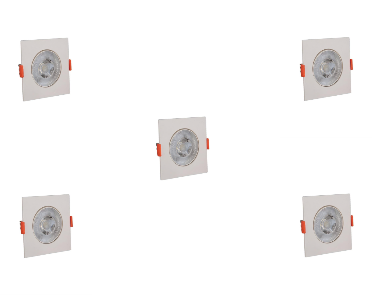 Cob Led Armatürler  5 Watt Kare Cob (Pc) - 5 Adet