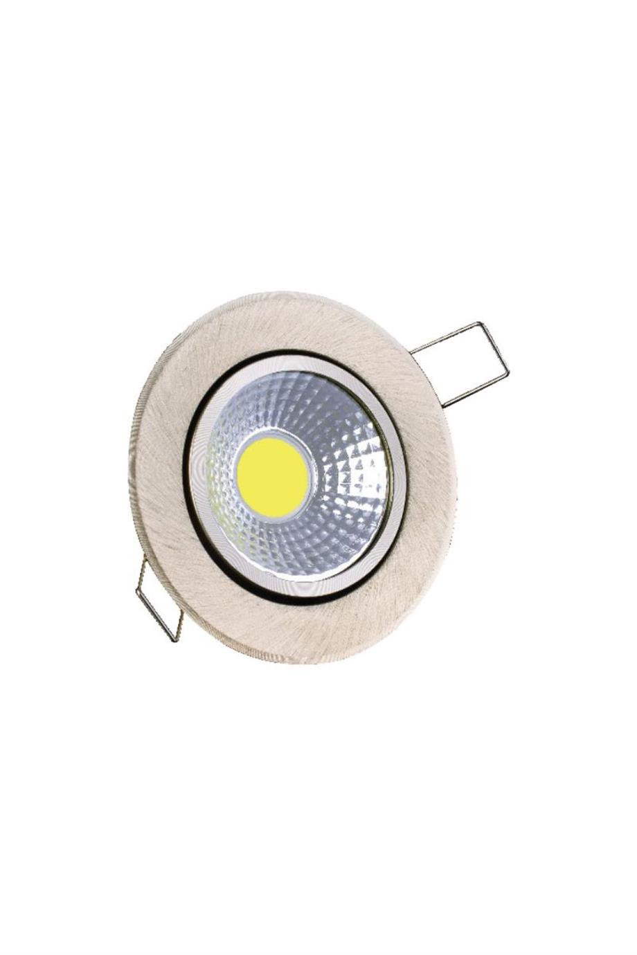 Cob Led Armatürler  5 Watt Saten Kasa COB (Döküm)