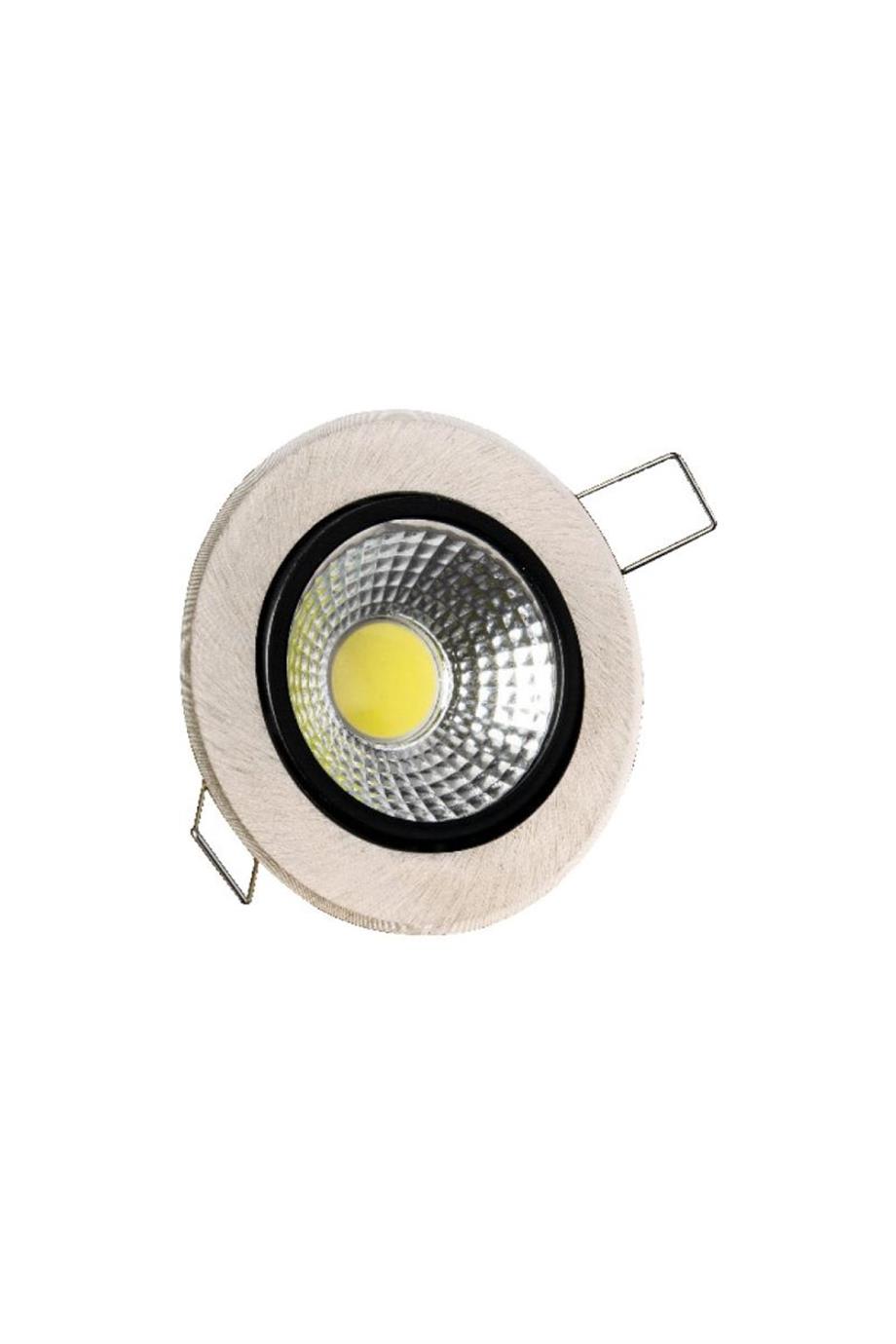Cob Led Armatürler  5 Watt Saten-Siyah COB (Döküm)