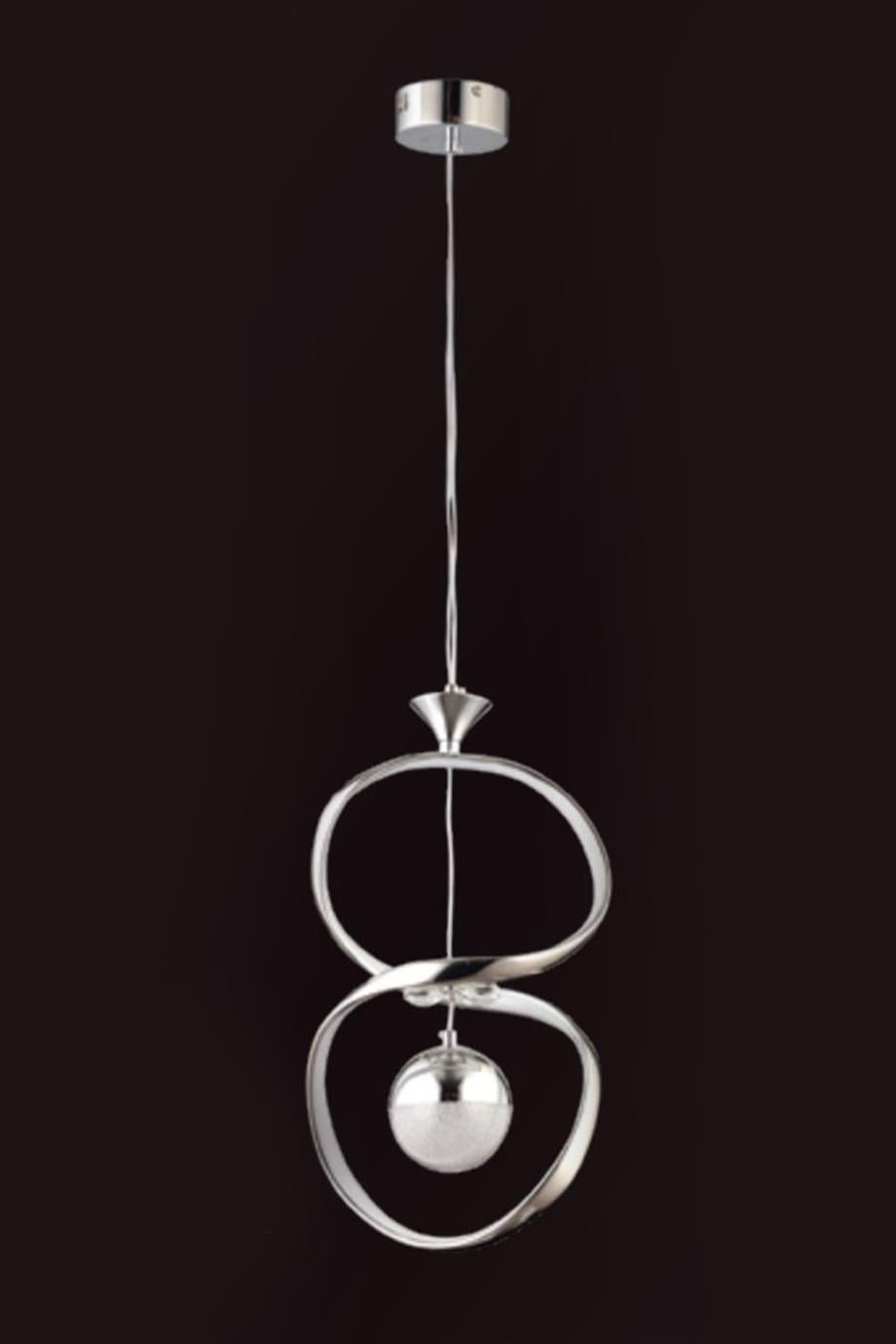 Avizeler  50W Krom Sarkıt Led Avize 