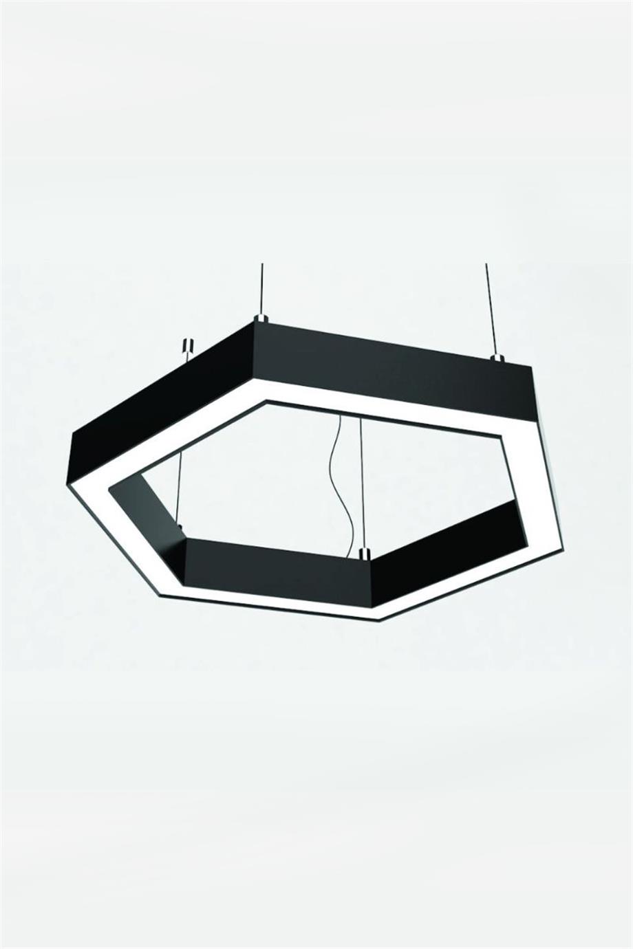 Linear Armatürler  60 cm Altıgen Linear Armatür