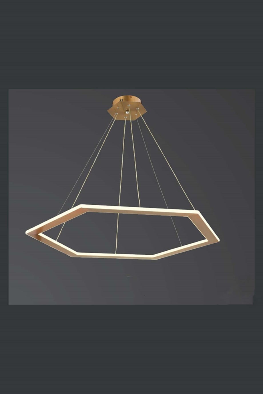 Ledli Avize  60'Lık Beyaz / Sarı Işık Led Tekli Sarkıt Avize