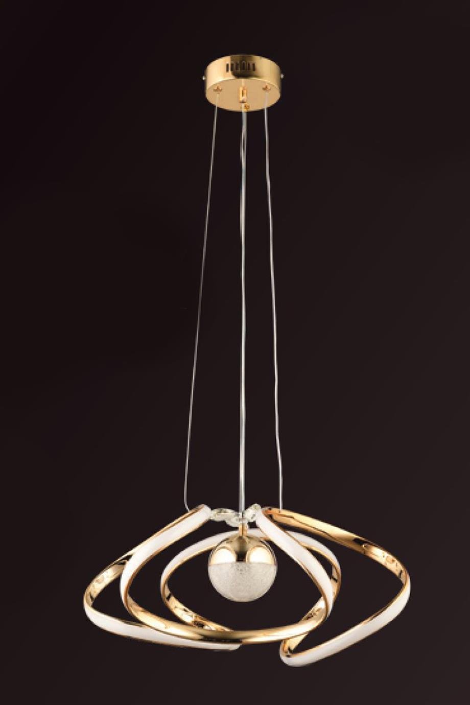 Avizeler  60W Gold Sarkıt Led Avize 