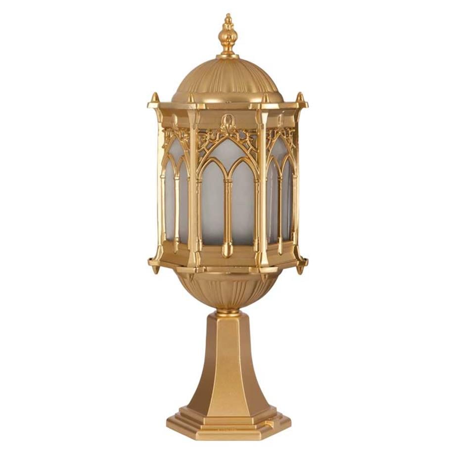 Fenerler  Alüminyum Altın Yaldız Boyalı Osmanlı Fenerler - ŞA 1763