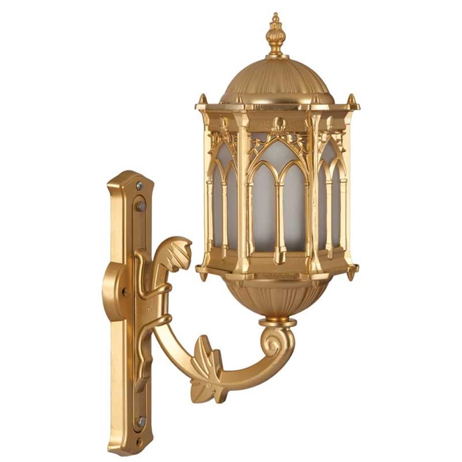 Fenerler  Alüminyum Altın Yaldız Boyalı Osmanlı Fenerler - ŞA 1766