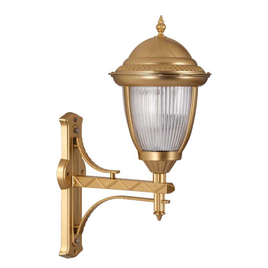 Fenerler  Alüminyum Lens Camlı Altın Yaldız Boyalı Fenerler - ŞA 1771