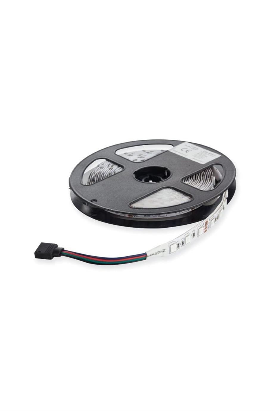12-24V Ledler  Dış Mekan Silikonlu 3 Çipli RGB 5050