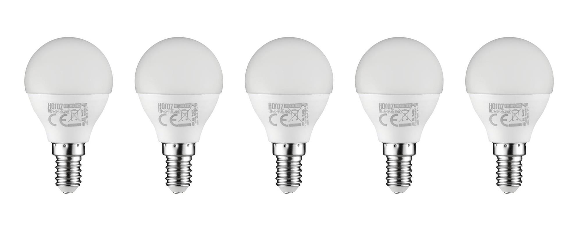 Led Ampuller  ELİT 6 (E 14) - 6W LED AMPUL-5Lİ