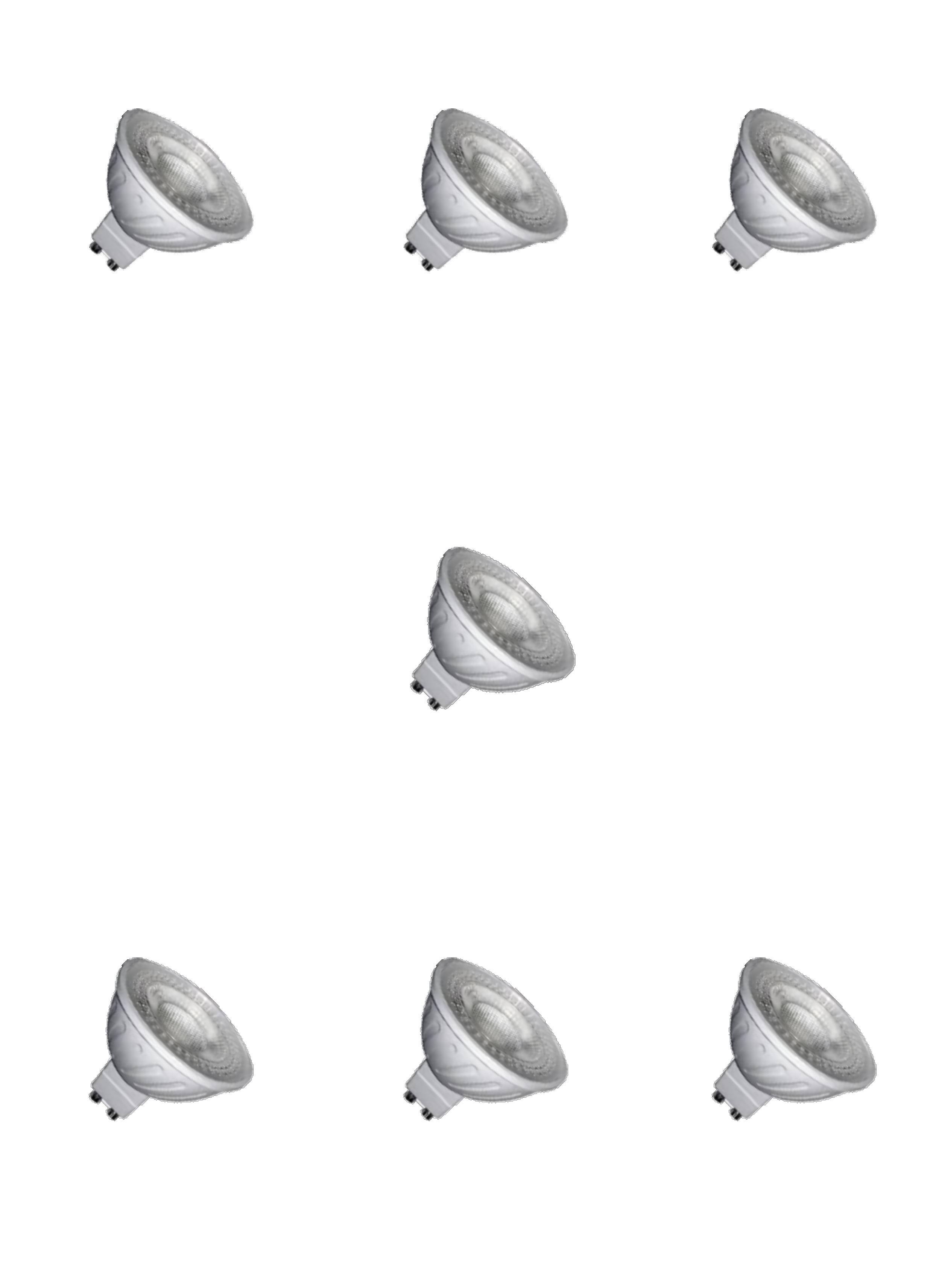 Ampuller  Forlife 5 Watt Renkli Gu10 Çanak Ampul - 7 Adet