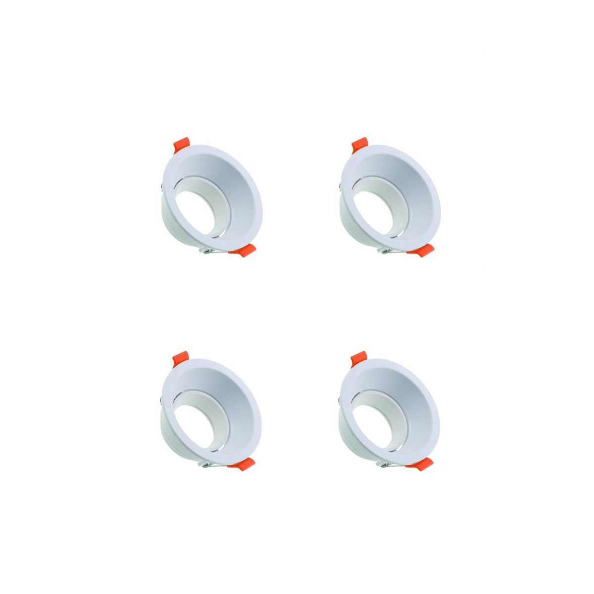 Led Çerçeveli Cam Spotlar Metal Kasalar  Forlife Akyaka - 4 Adet