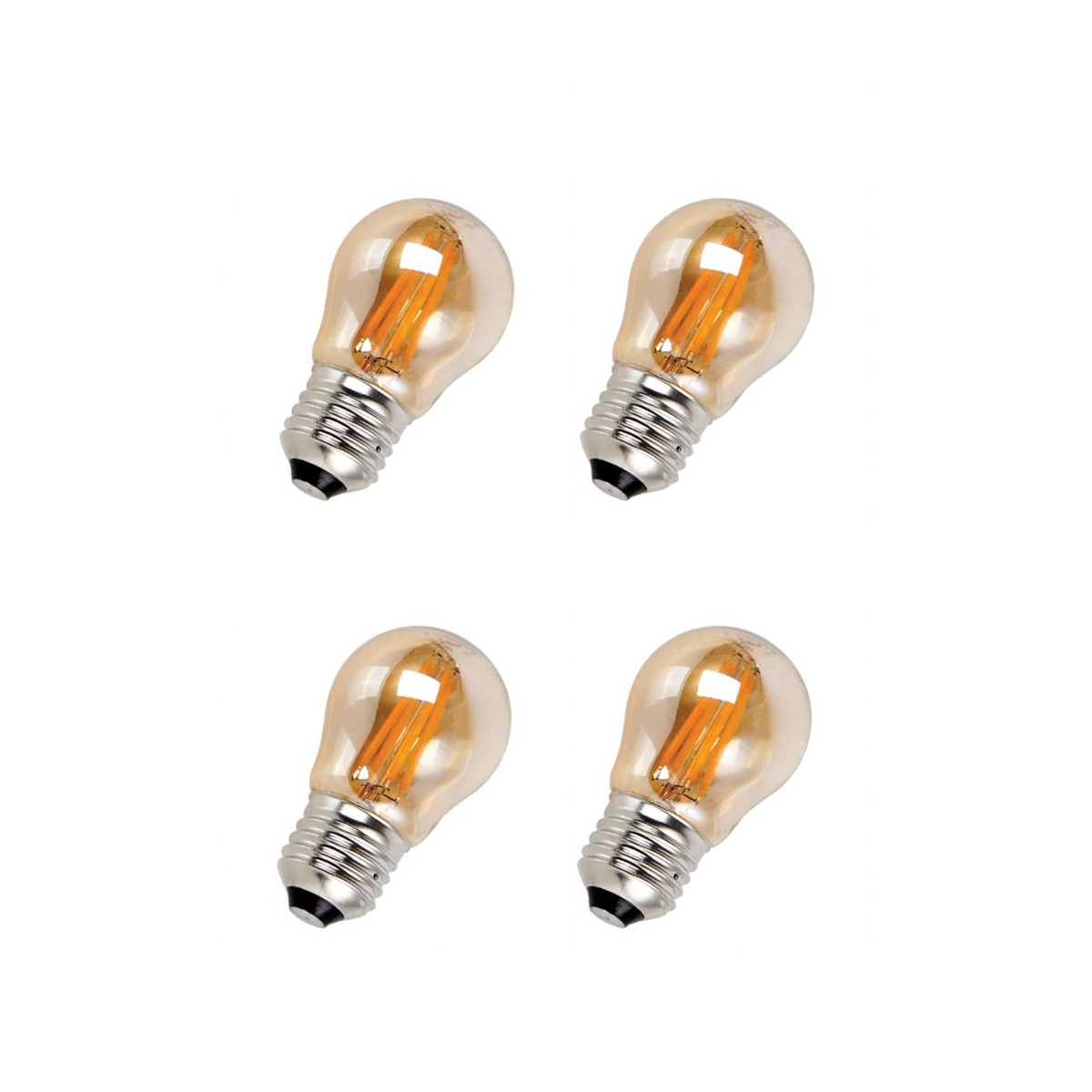 Ampuller  Heka Led Filament Rustik Ampul 6W Gün Işığı - 4 Adet