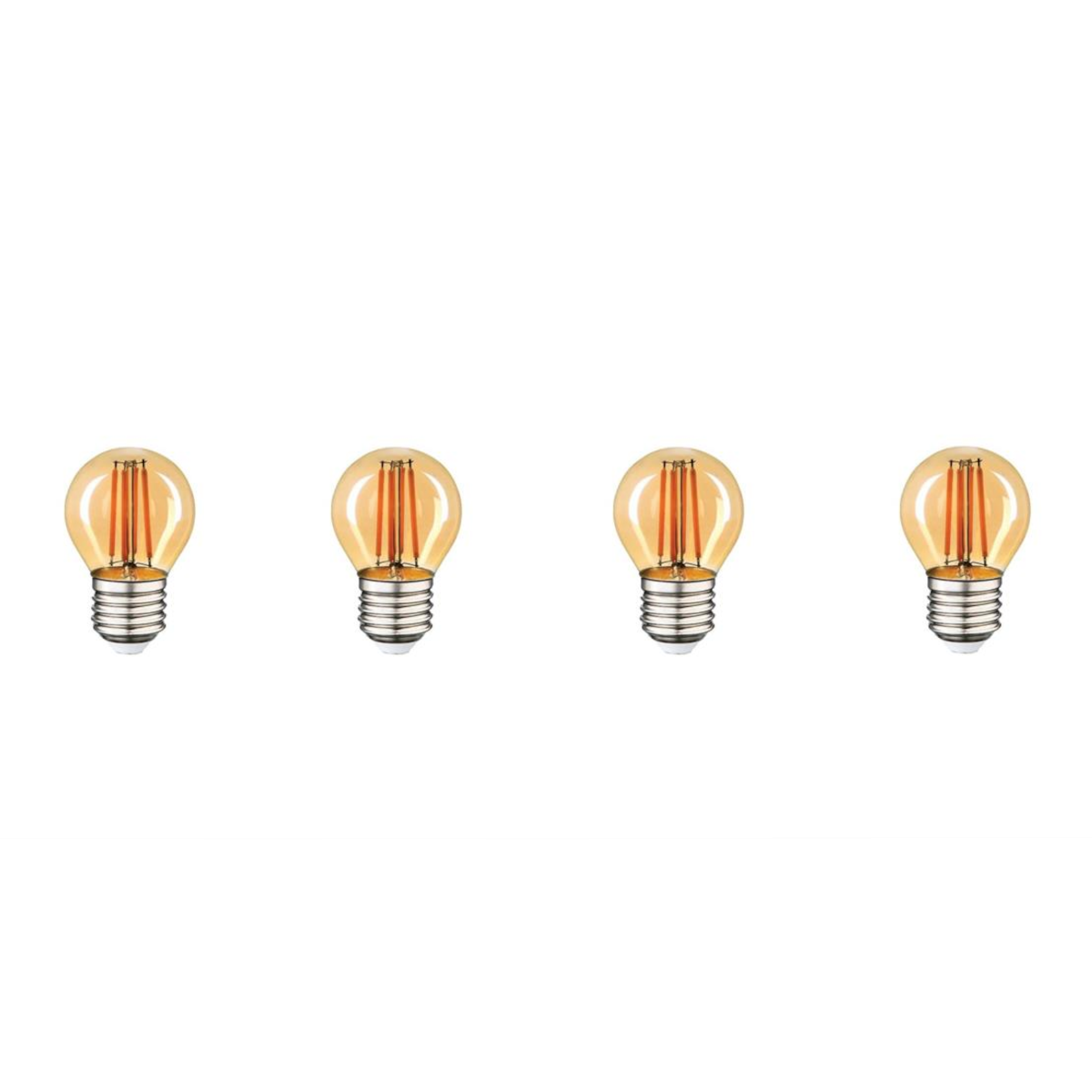 Ampuller  Heka Led Filament Rustik Ampul 6W Gün Işığı - 4 Adet