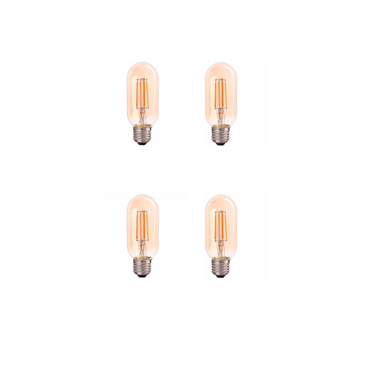Ampuller  Heka Led Filament Rustik Ampul 6W Gün Işığı - 4 Adet