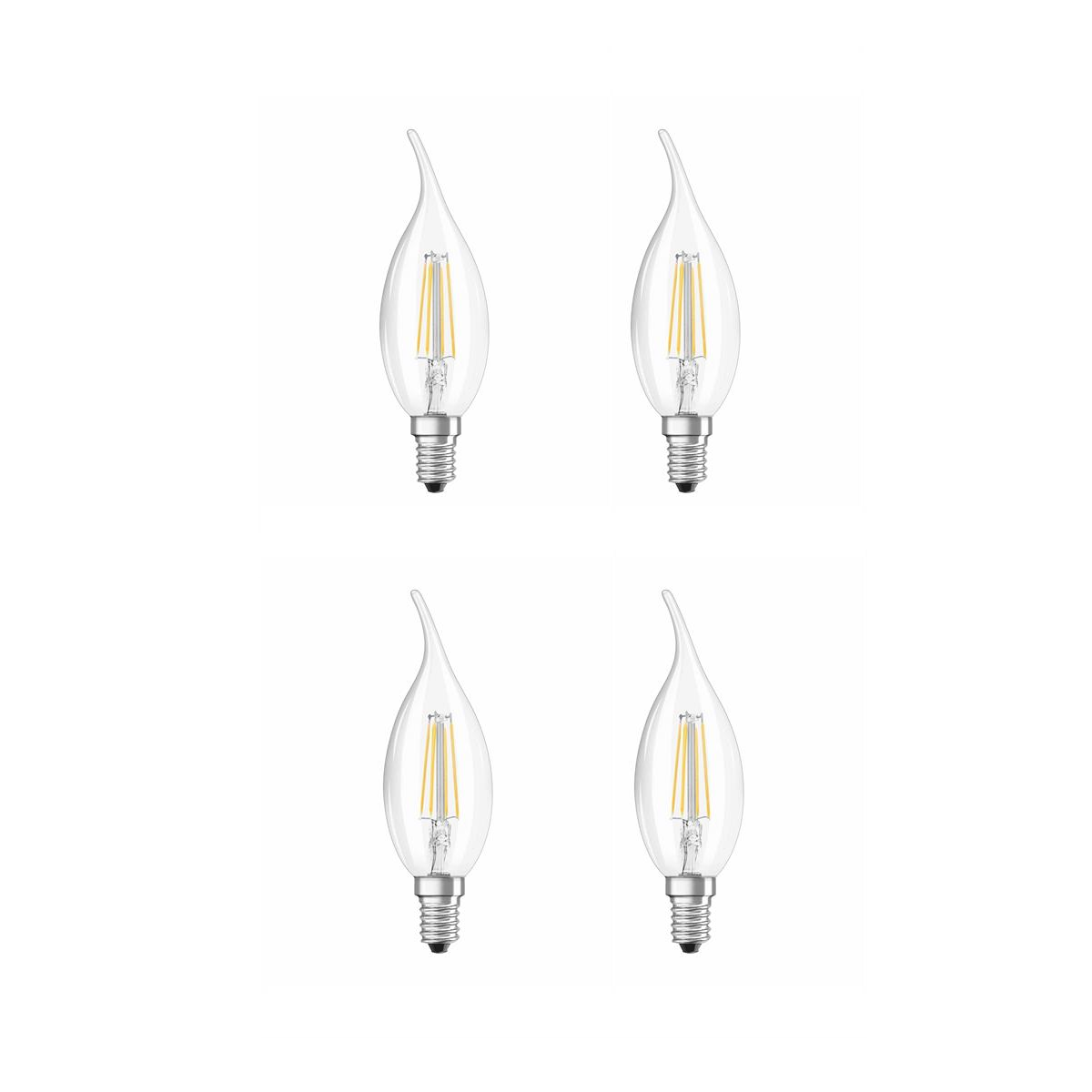 Ampuller  Heka Led Filament Rustik Ampul 8W Gün Işığı - 4 Adet