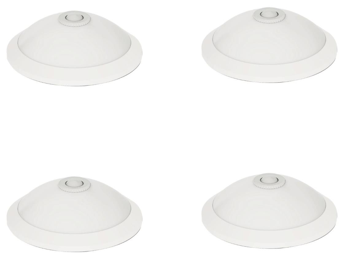 Sensörler  HOROZ HAREKET SENSÖRLÜ TAVAN ARMATÜRÜ 2XE27 DUYLU-4LÜ