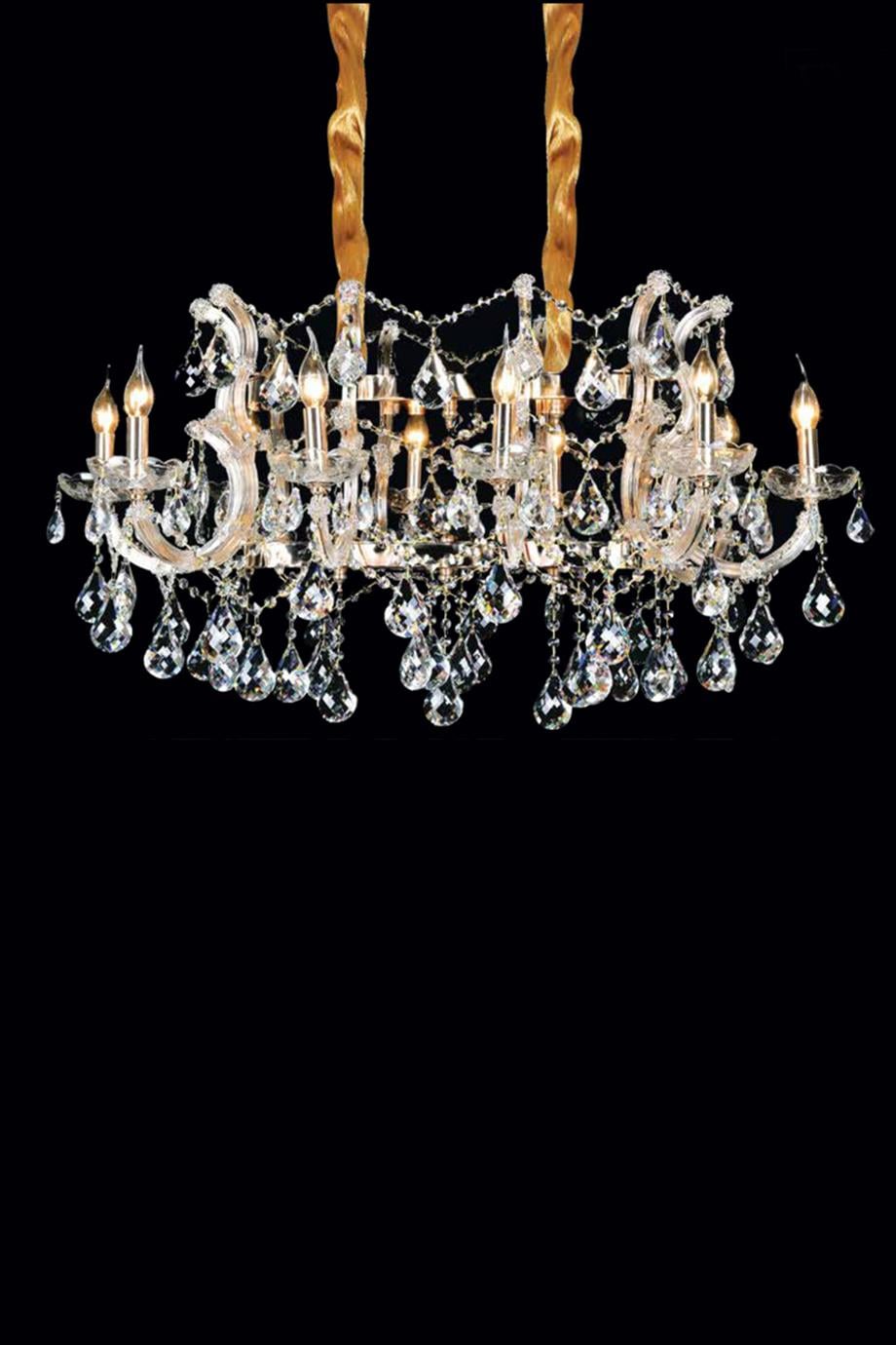 Avizeler  L10 Maria Theresa Avize - Şeffaf