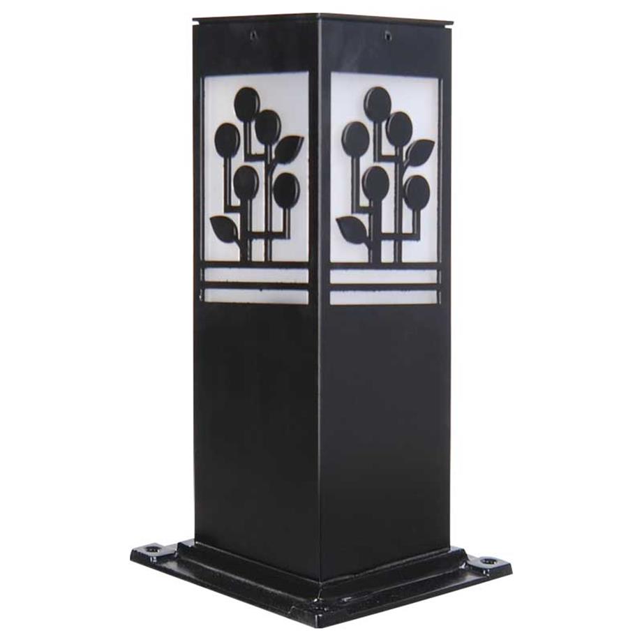 Alüminyum Bolardlar  Lazer Kesim Alüminyum Metal Bollards Aydınlatmalar - ŞA 1896