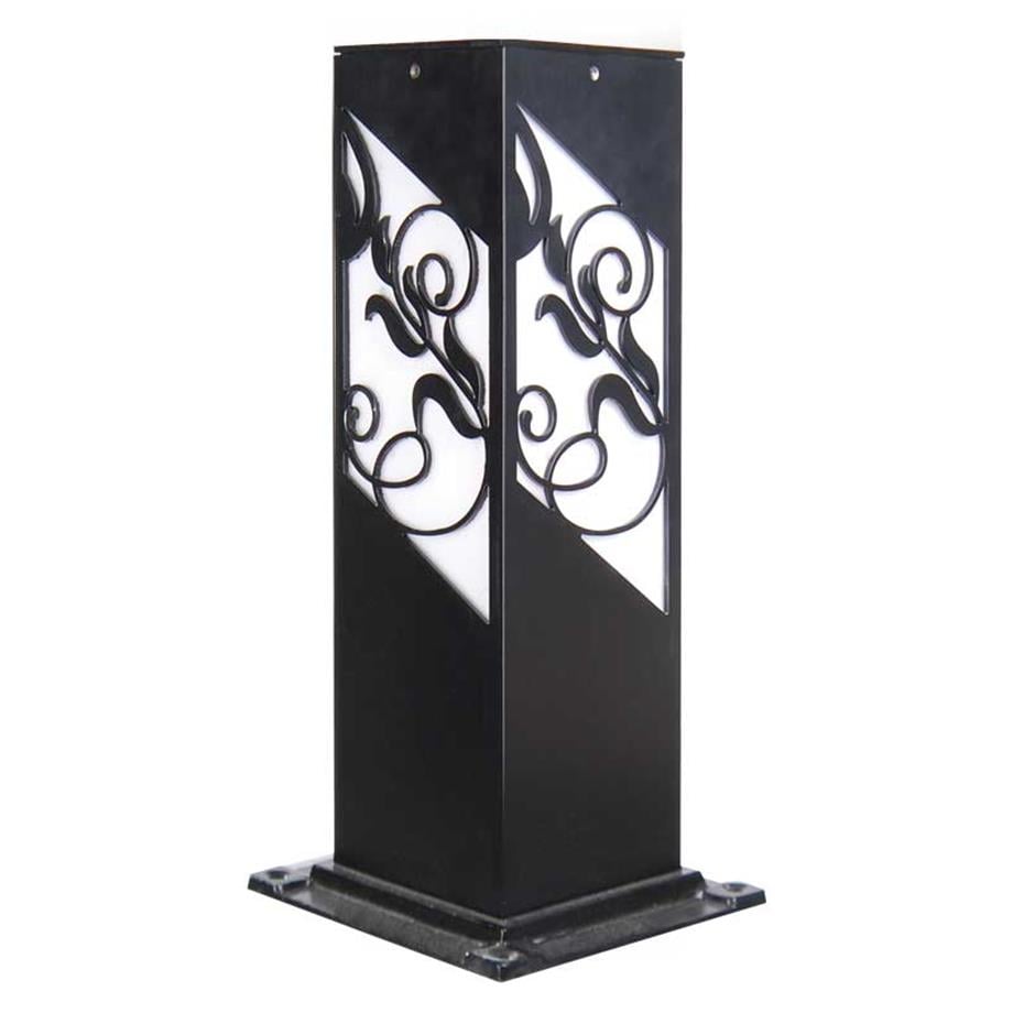 Alüminyum Bolardlar  Lazer Kesim Alüminyum Metal Bollards Aydınlatmalar - ŞA 1898