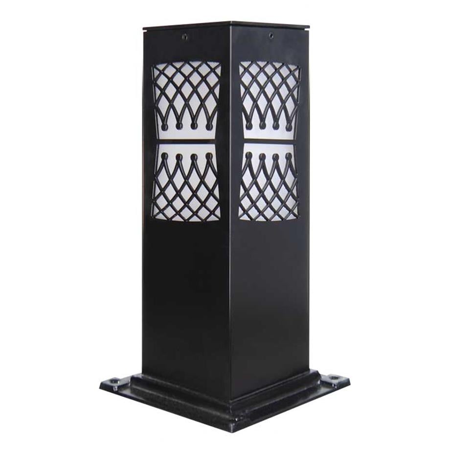 Alüminyum Bolardlar  Lazer Kesim Alüminyum Metal Bollards Aydınlatmalar - ŞA 1894