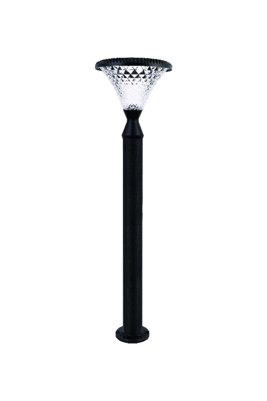 Solar Ürünler 100W 30cm Set Üstü Solar Bahçe Armatürü 100W 80cm Alüminyum Aydınlatma Direği