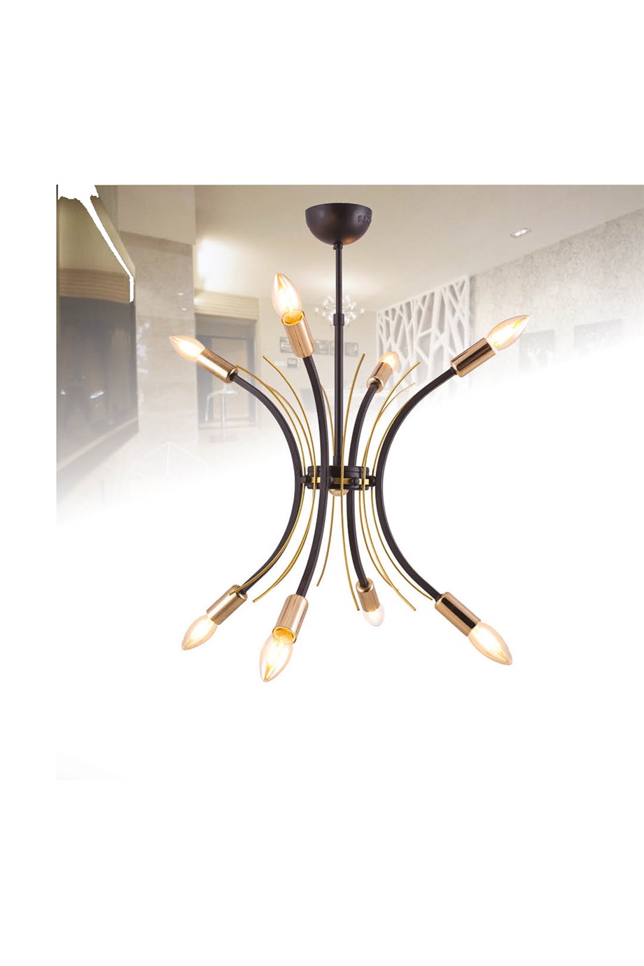 10195-8 Bgd Sarkıt Avize