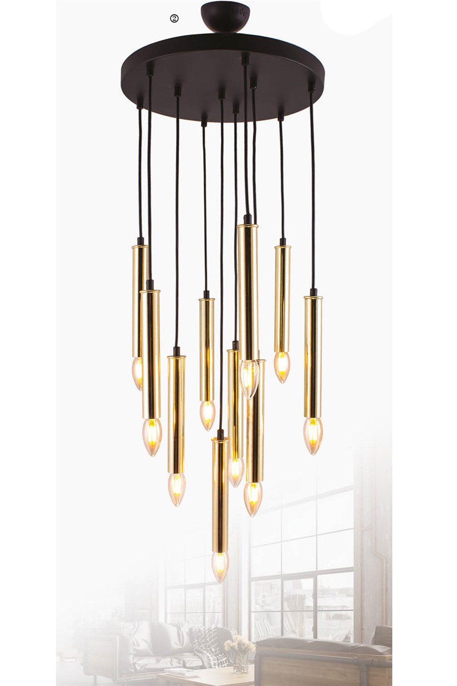 10241-10 Bgd Sarkıt Avize