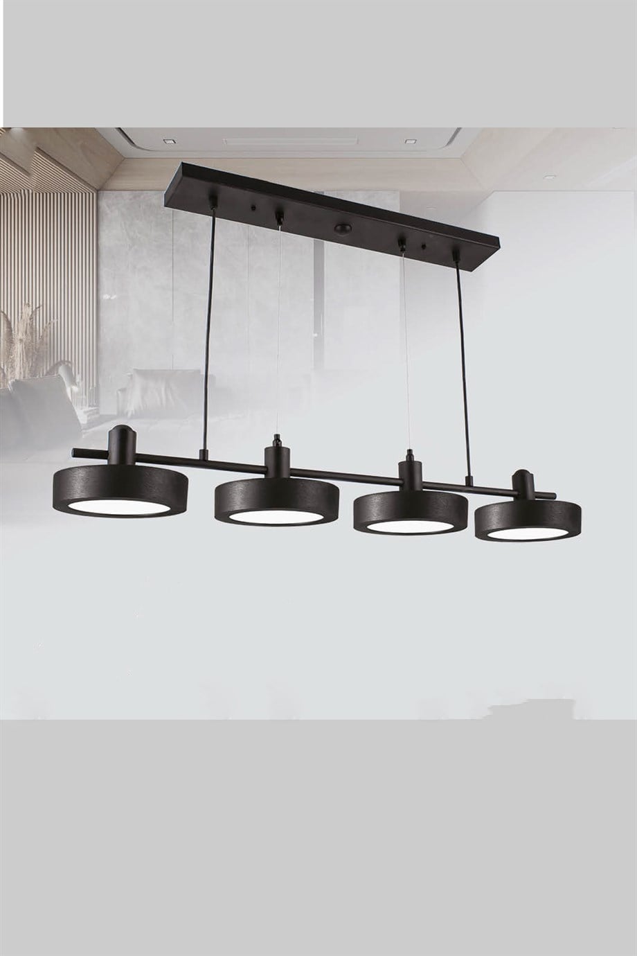 11001-4 Blk Ledli Avize