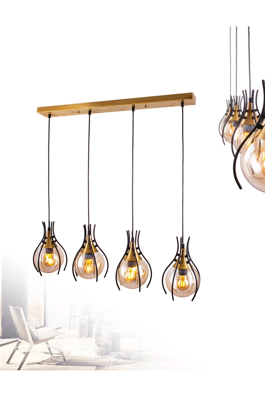 12056-4-Besk-Sarkıt Avize