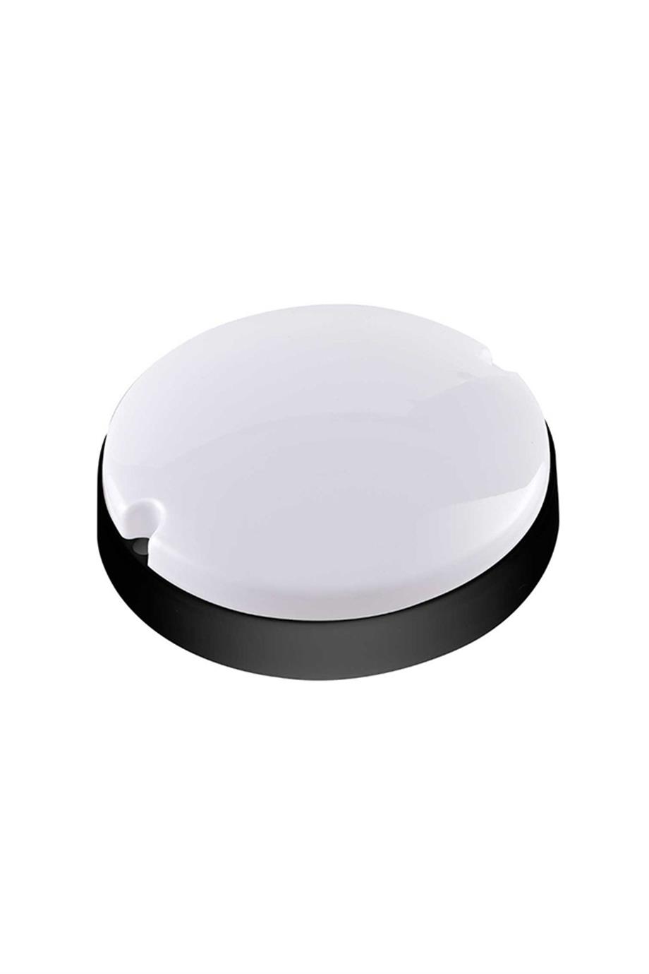 IP65 Gloplar 22W Beyaz Kitli Yuvarlak Glop - Lambasan 22W Siyah Yuvarlak Glop