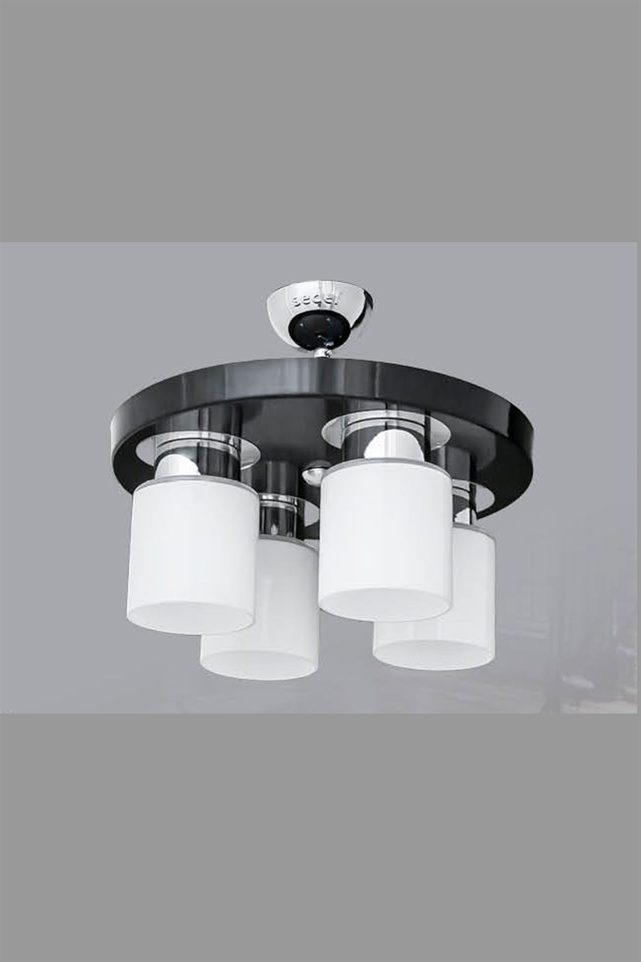 3176-4-Blk-Sarkıt Avize