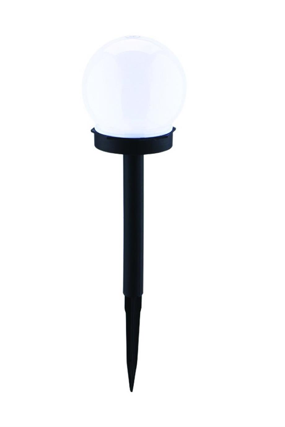 Solar Ürünler 3W Solar Camlı Çim Armatürü - Lambasan 3W Solar Glop Çim Armatürü