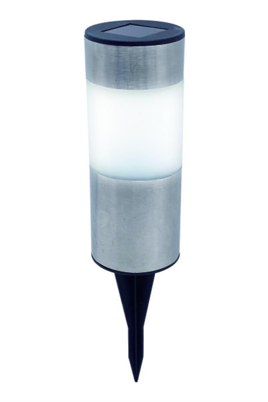 Solar Ürünler 3W Solar Camlı Çim Armatürü - Lambasan 3W Solar Metal Çim Armatürü