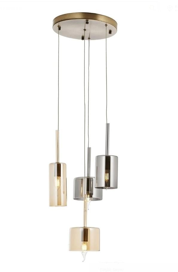 Sarkıt Avize Antika Kaplama Mix Sarkıt Avize Antika Kaplama Mix Sarkıt Avize-4lü