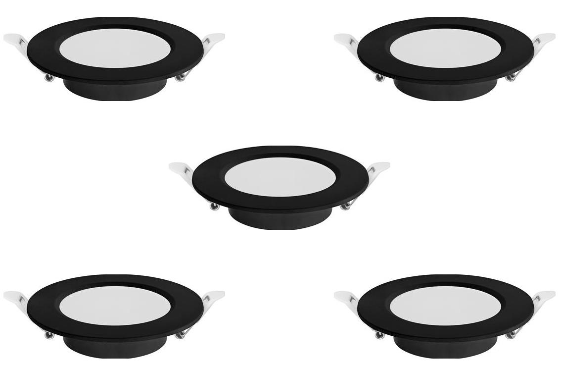 Led Paneller AURA-5 BEYAZ/SİYAH AURA-5 SİYAH-5Lİ