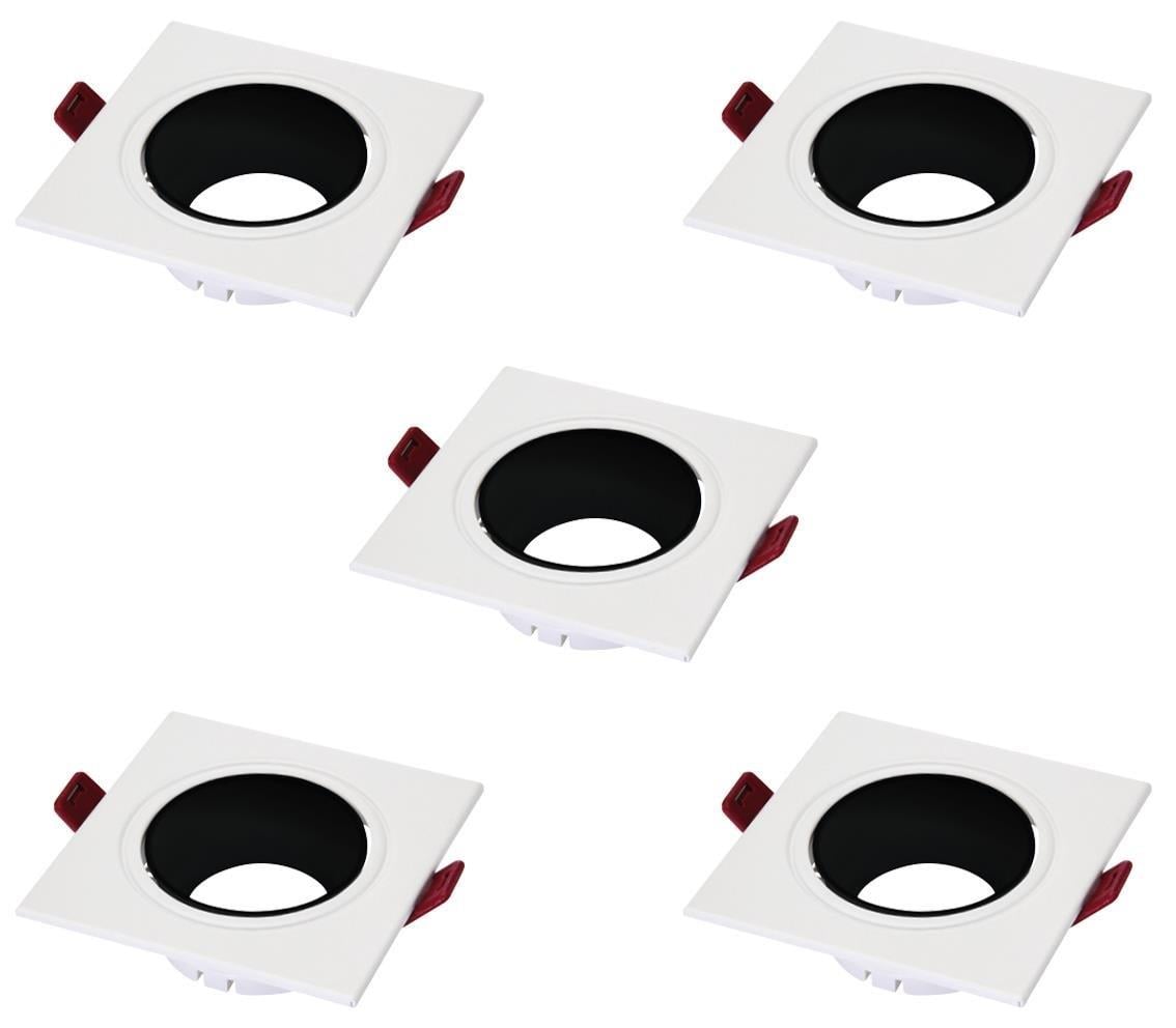 Dekoratif Downlight Armatürler AZELYA-2 METAL SPOT ÇERÇEVE BEYAZ/SİYAH/SİYAH-BEYAZ YUVARLAK AZELYA-2 METAL SPOT ÇERÇEVE BEYAZ/SİYAH/SİYAH-BEYAZ YUVARLAK-5Lİ