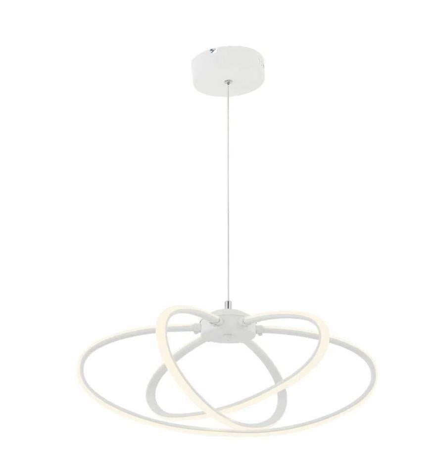 Ledli Avize  Beyaz Gri Ledli Avize Lambasan Beyaz Gri Ledli Avize