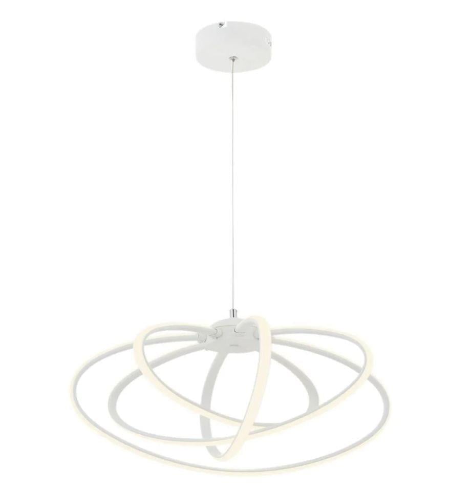 Ledli Avize  Beyaz Ledli Avize Lambasan Beyaz Ledli Avize