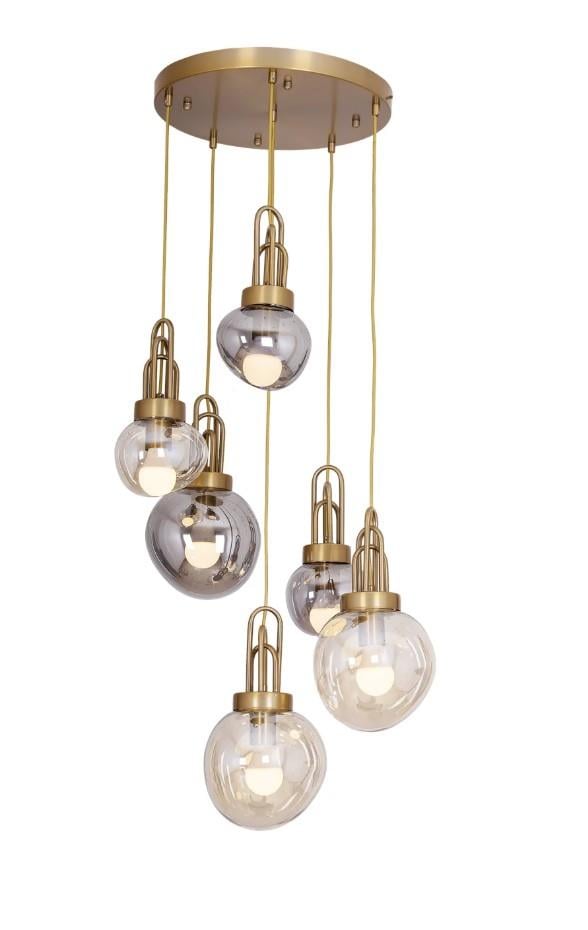 Sarkıt Avize Eskitme Kaplama Sarkıt Avize 6lı Eskitme Kaplama Sarkıt Avize 6lı