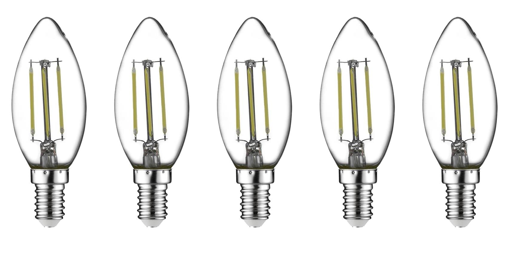 Led Ampuller FILAMENT CANDLE 6 - 6W LED AMPUL FILAMENT CANDLE 6 - 6W LED AMPUL-5Lİ