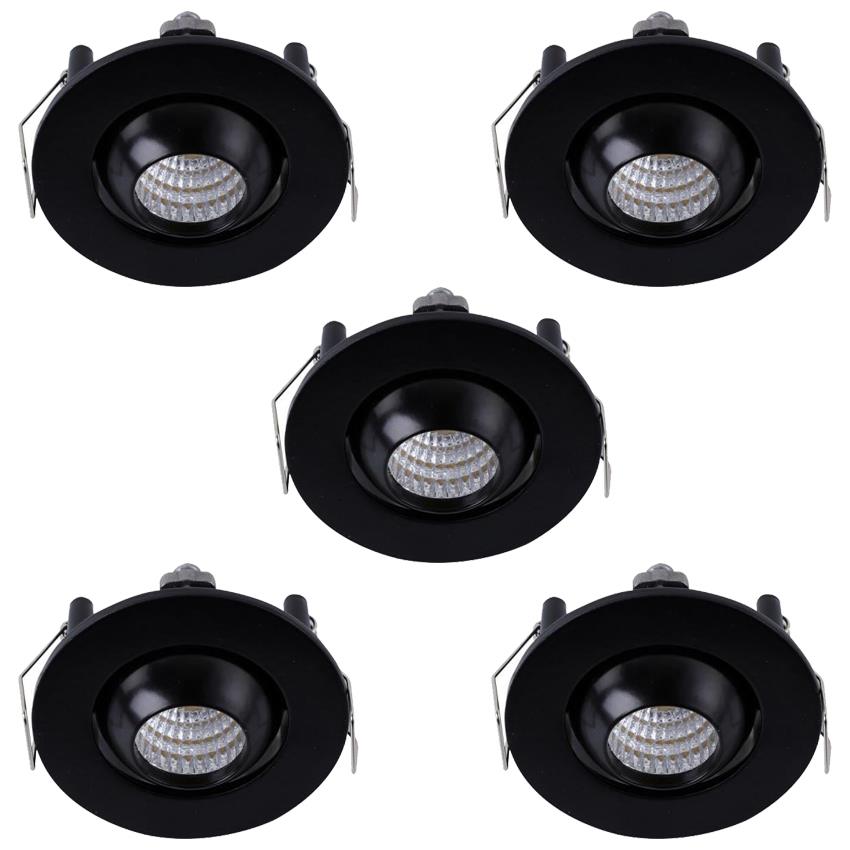 Led Paneller FIONA - 1W LED ARMATÜR FIONA - 1W LED ARMATÜR-SİYAH-5Lİ