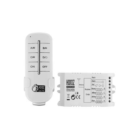 Uzaktan Kumandalar Horoz Controller-4 Aydınlatma Kumandası 4 Kanal Horoz Controller-4 Aydınlatma Kumandası 4 Kanal
