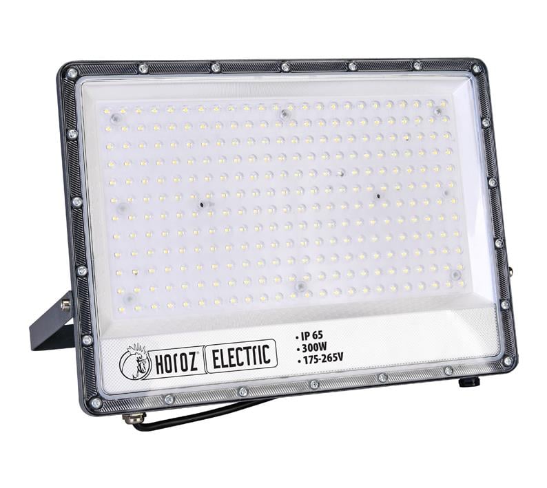 Seyyar Projektörler Horoz Electric Margay 300W LED Projektör - IP65 Dış Mekan Aydınlatma Horoz Led Projektör