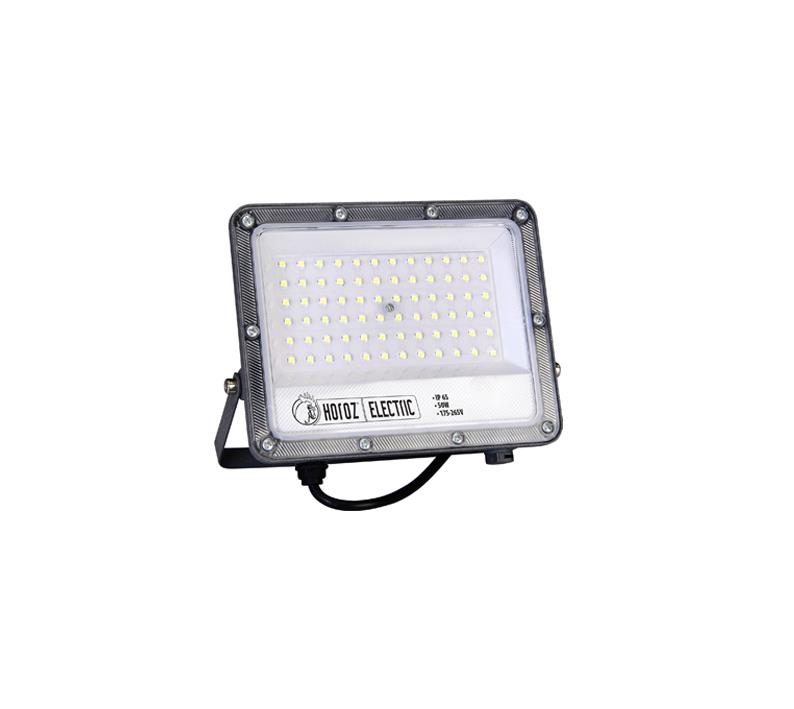 Seyyar Projektörler Horoz Electric Margay 50W LED Projektör - IP65 Dış Mekan Aydınlatma Horoz Led Projektör