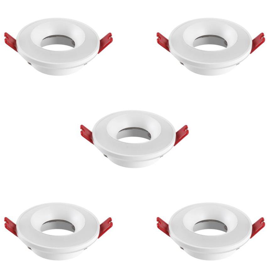 Dekoratif Downlight Armatürler HOROZ ELEKTRİK SİYAH-BEYAZ/BEYAZYUVARLAK DEKORATİF BOŞ SPOT AZER-1 HOROZ ELEKTRİK SİYAH-BEYAZ/BEYAZYUVARLAK DEKORATİF BOŞ SPOT AZER-1-5Lİ