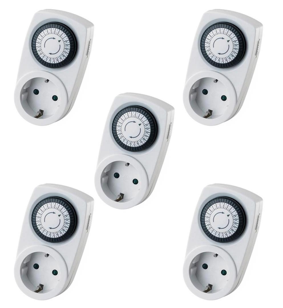 Zamanlayıcılar Horoz Timer-1 Priz Tipi Analog Zaman Saati Günlük Zamanlama Horoz Timer-1 Priz Tipi Analog Zaman Saati Günlük Zamanlama-5Lİ