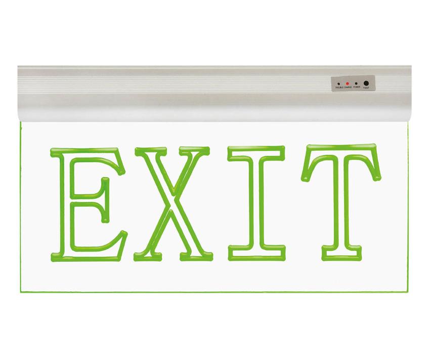 Acil Çıkış Armatürleri Horoz Zoff LED Acil Çıkış Aydınlatması - Bataryalı Exit Armatür HOROZ ZOFF LED ACİL ÇIKIŞ / EXİT YÖNLENDİRME ARMATÜRÜ