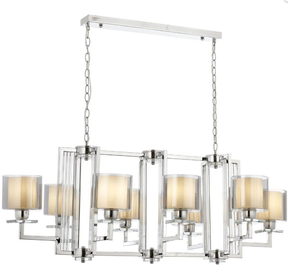 Modern Avize Krom Kaplama Modern Avize Lambasan Krom Kaplama Modern Avize