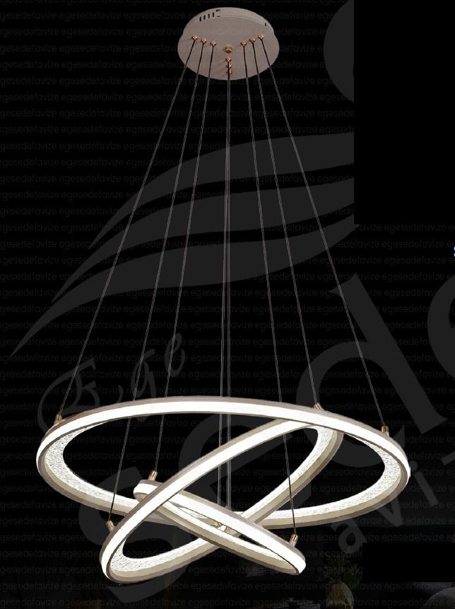 Sarkıt Avize Ledli Sarkıt Avize 3lü Ledli Sarkıt Avize 3lü