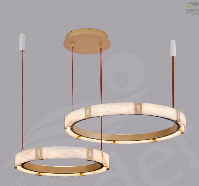 Modern Avize Mermer Desenli Modern Avize 2li Mermer Desenli Modern Avize 2li