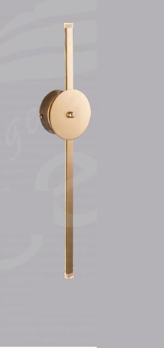 Led Aplik Modern LED Duvar Apliği 1W Gold Dekoratif Lineer Aplik Modern LED Gold Linear Duvar Apliği